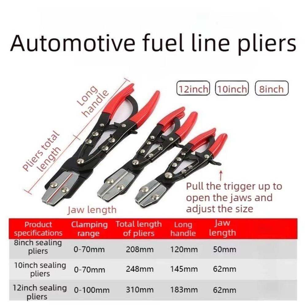 8/10/12  Inch Automotive Hose Clamp Pliers Auto Repair Tool  Radiator Coolant Line