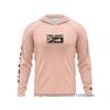 Mens UPF 50 Quick-Dry Fishing Shirt With Hood Long Sleeve Sun Protection Top Outdoor Angling Wear