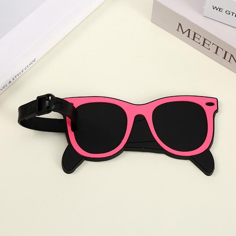Cartoon Animal Silicone Luggage Tags Creative Cute Luggage Tag Suitcase Tag Anti Loss Hanging Small Pendant Travel Accessories