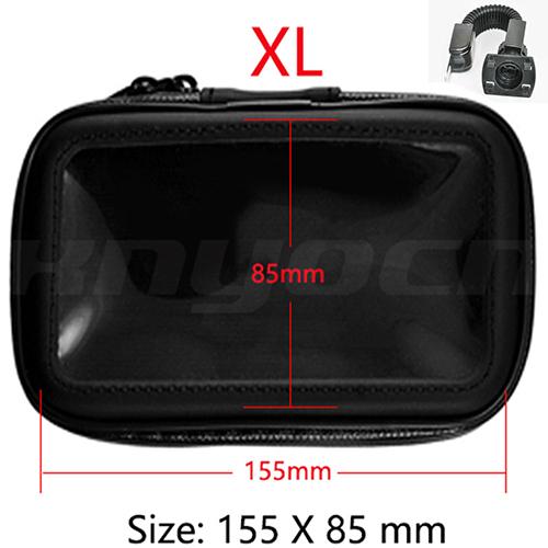 Držák telefonu na motocykl Podpora Moto Jízdní kolo Zpětné zrcátko Stojan Držák Vodotěsná Taška na telefon pro skútr Motocykl pro Samsung