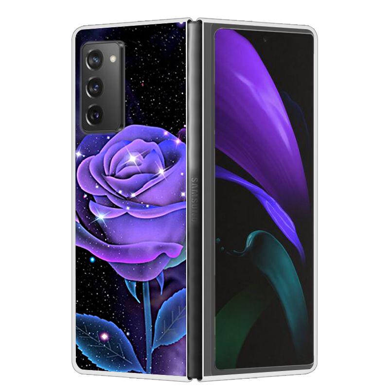 Cool Case For Samsung Z Fold 6 5 4 3 Case Hard Clear Plastic Cover For Samsung Galaxy Z Fold 2 5 6 Phone Case Funda ZFold2 Coque