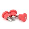 KST218 Stainless/Carbon Steel Dowel Three Colors Knob Non Lock-Out Index Plungers Coarse Thread Mini Indexing Plunger