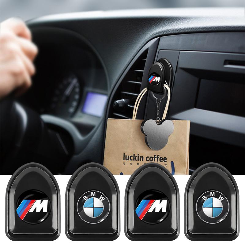 Mini Bilkroker Svarte Selvklebende Usynlige Kroker Interiør Oppbevaringsholder For BMW E46 E39 E90 E60 E36 F30 F10 E34 E30 F20 E92