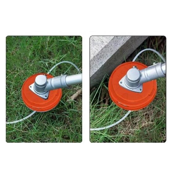 Cap de Tuns cu Fir Dublu Cap de Tuns Iarbă din Aliaj de Aluminiu Cap de Tuns Universal de Rezervă pentru Majoritatea Trimmerelor pe Benzină