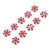 50 Pcs Xmas Candy Decoration Cute Exquisite Plastic Candy Hanging Ornament for Tree Window Decor