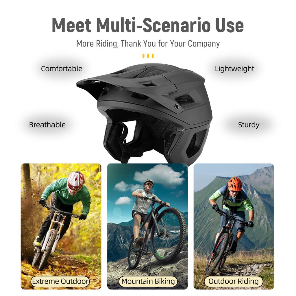 Multi-  Sports Helmet with   Hd Circumference Lightweight Design Thickened   Foam for Multi-Scenario Riding Use