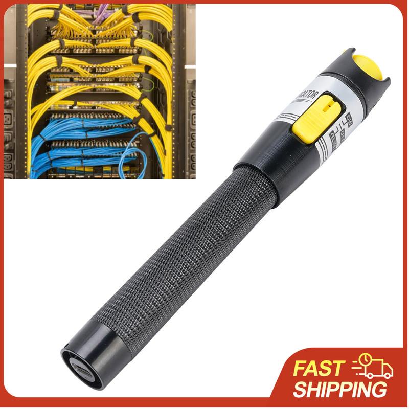K-C15 Visual Fault Locator 15km 650nm Red Light for Fiber Optic Cable Break Detection with Universal 2.5mm Adapter