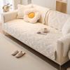 Sofa Cushion Simple Modern Light Luxury Cushion Thick Non-Slip Winter Plush Leather Sofa Cover Cover Cloth Four Seasons