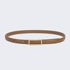 Thin Belt Women's Dress with Leather Small Belt Women's Style Korean Version Simple Matching Decorative Dress Student Belt Women
