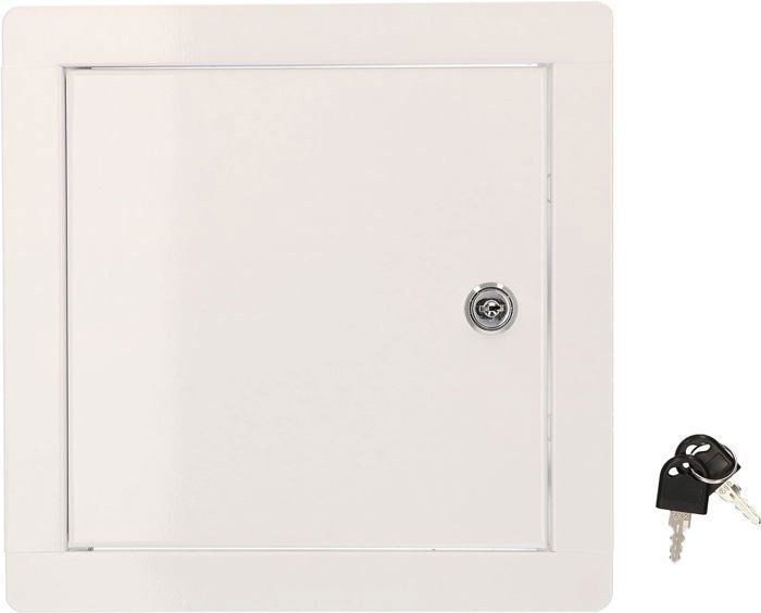 Revizní dvířka - KOTARBAU - 20 x 20 cm - Kov - Bílá - Snadná instalace