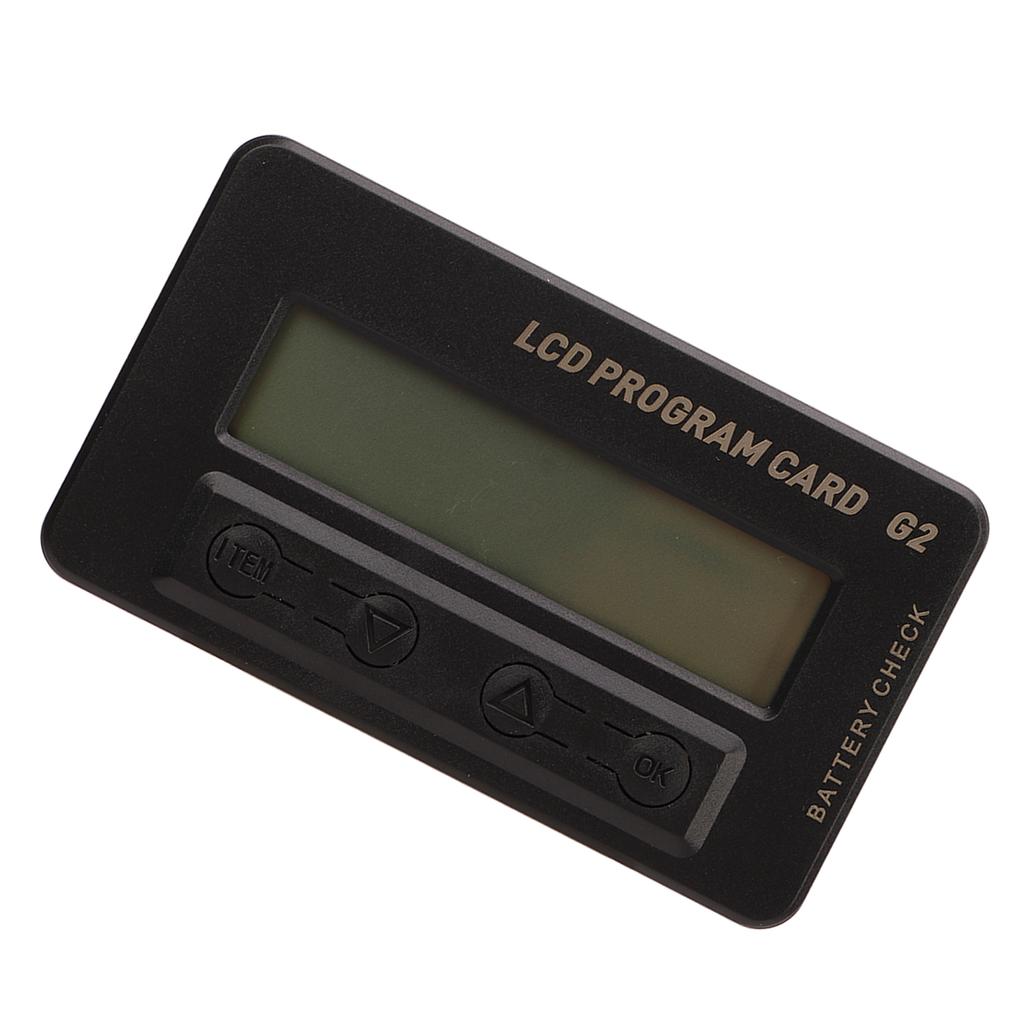 Multifunctional Real Time Display LCD Program Card G2 for RC Aircraft Model ESC DC5?12.6V