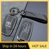 2026 Hett För Toyota Navkapslar Bilnyckelfodral Skyddsskal för Toyota Prius Camry Highlander Corolla Avalon CHR C-HR RAV4 Land Cruis