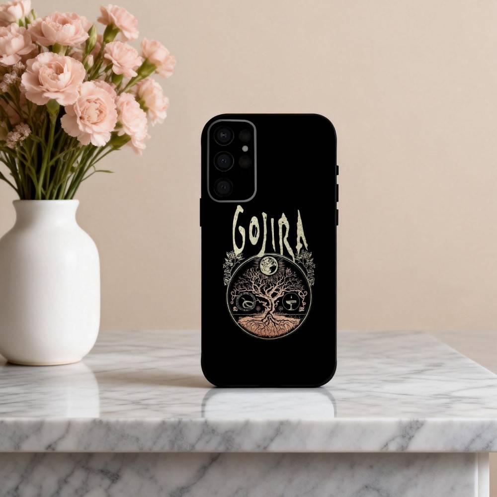 G-Gojira-A F-Fortitude-E Band Phone Case For Samsung S25,24,23,22,30,21,10,9,Ultra,Plus,Lite,FE,4,5 G Soft Black Case