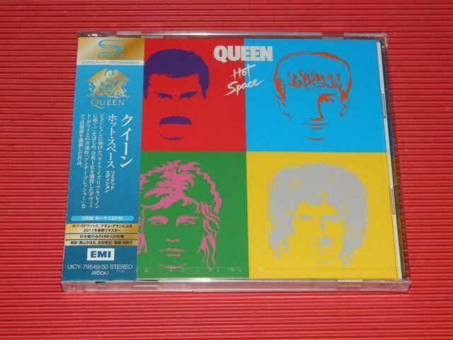 

Queen HOT SPACE LIMITED EDITION Japan SHM-CD UICY-79549 50th Anniv. Original NEW