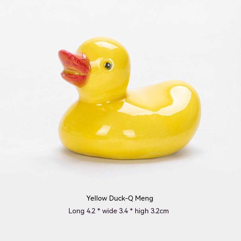 Ceramic Duckling Chopsticks Rack Hotel Ornaments