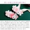 Noren Small Barrette Barrette 863 Hair Cherry Blossom Hair Accessory for Entrance and Parties (Sakura / Pink) Clip/Japanese-Style Weddings,