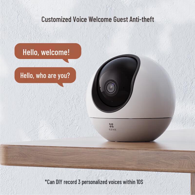 EZVIZ H6 4G LTE 2K 3MP Indoor PTZ Camera (CN Version)
