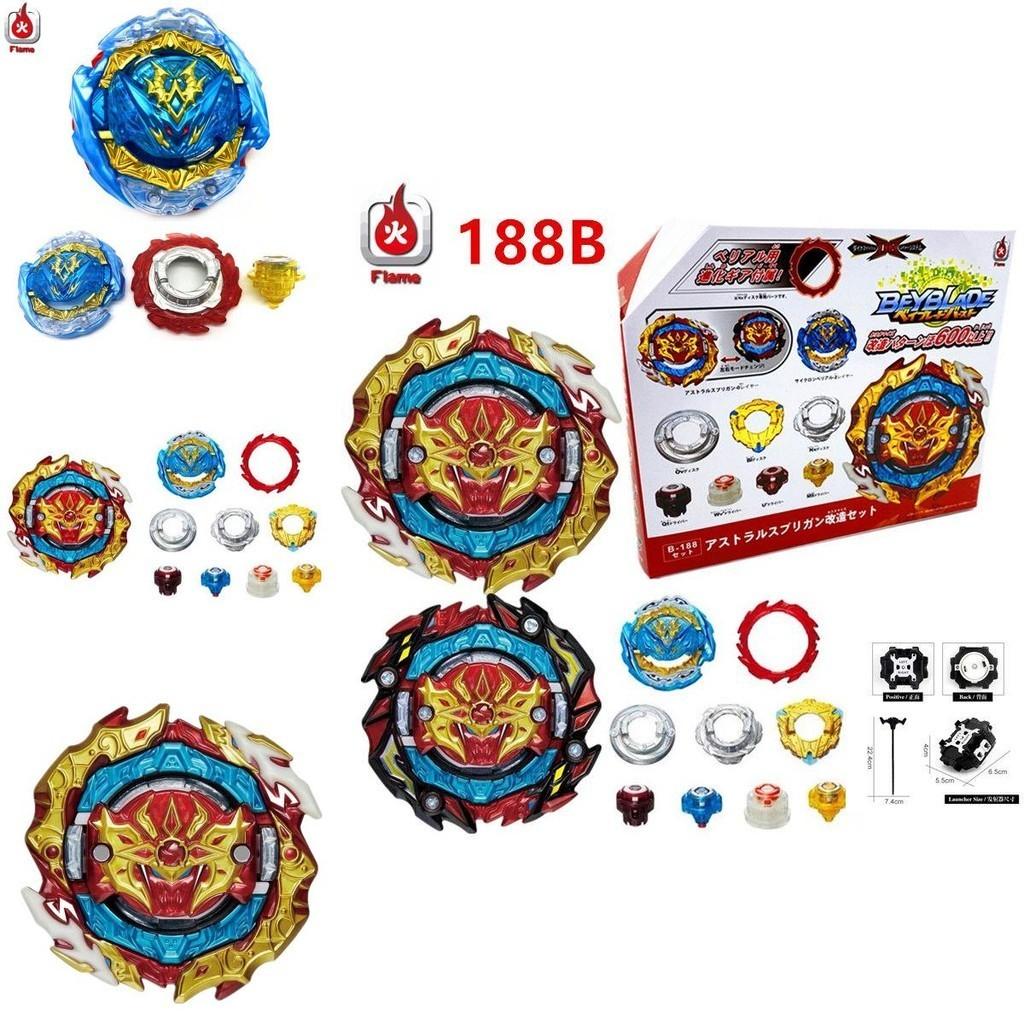 Burst B-188 Astral Spriggan Cyclone Belial Exclusive Spark Ruler Launcher For High-energy Battles