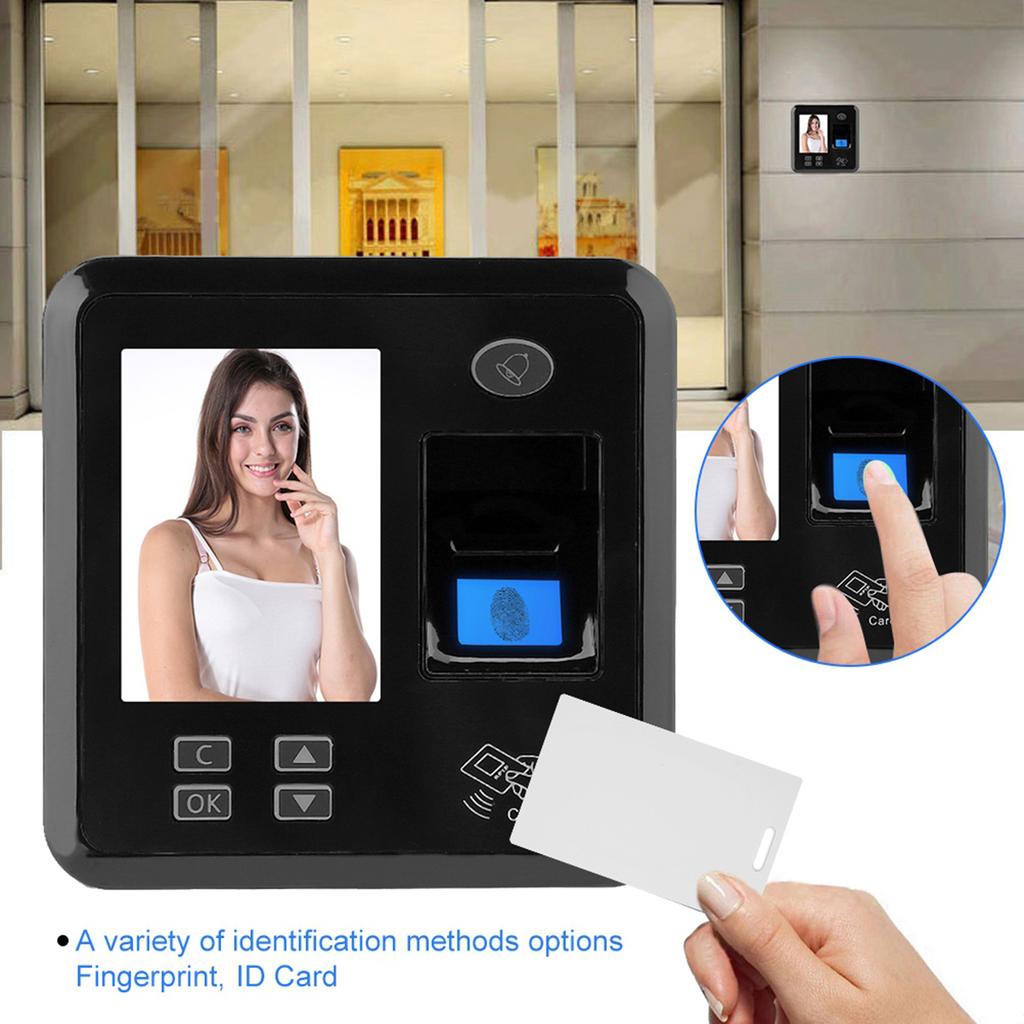 Biometric Fingerprint & ID Card Door Access Control Time Attendance With IP/TCP Interface