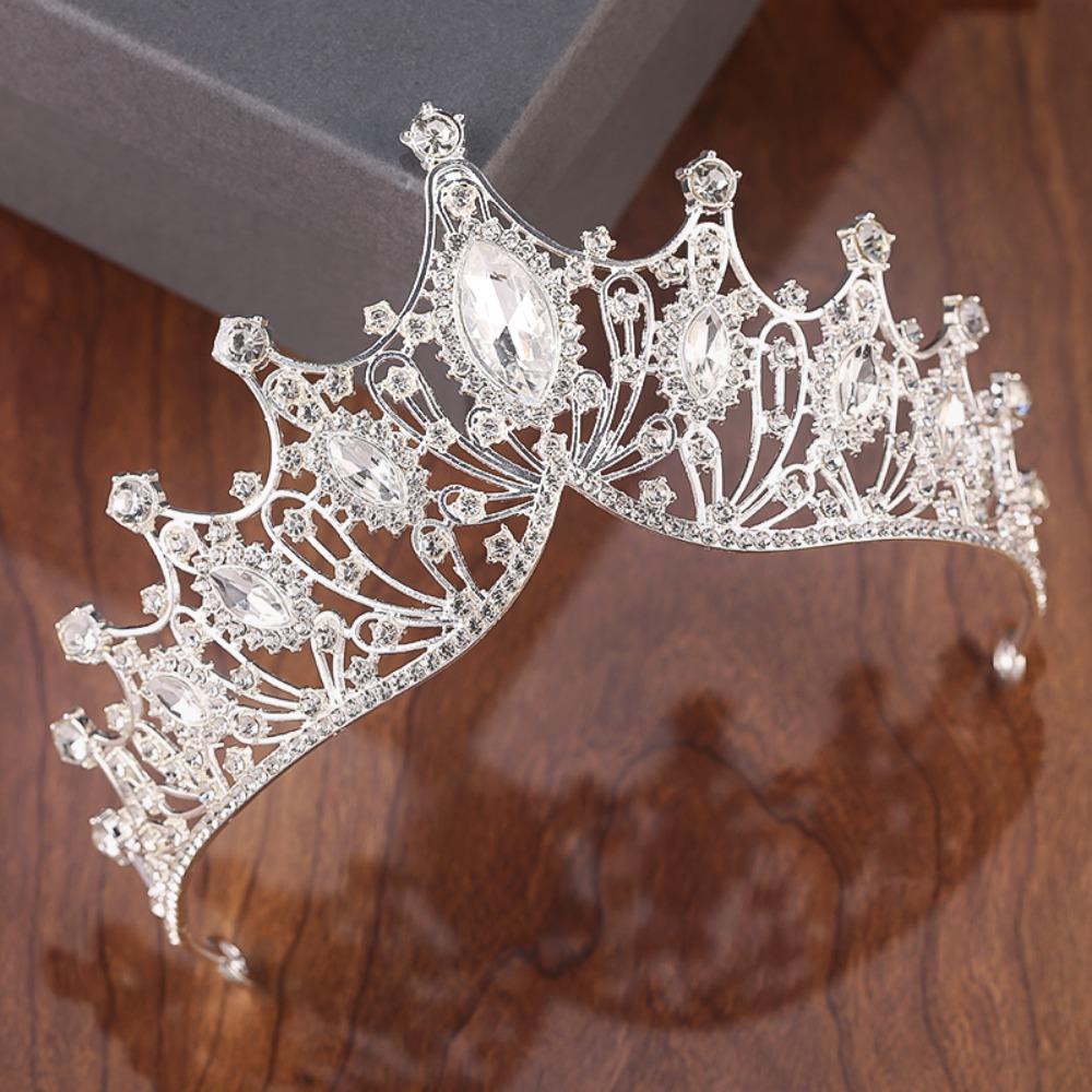 Luxury Design Bridal Tiaras Elegant Bride Wedding Tiaras Rhinestone Diadem  Wedding Ceremony
