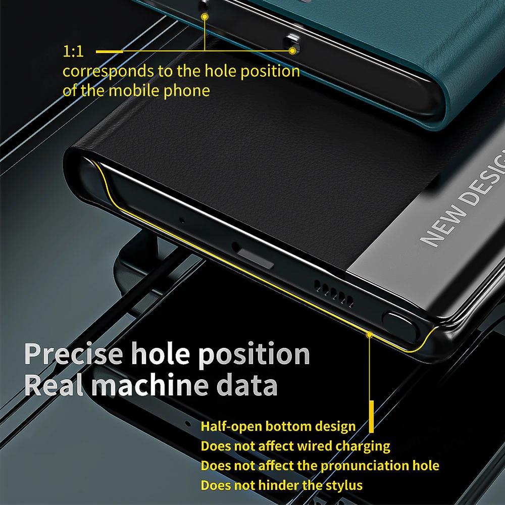 Custodia a libro in pelle placcata Business per Xiaomi 15T Pro 14T 13T Pro Redmi Note 14/13 Pro Plus 4G 5G con supporto in PU
