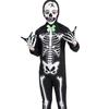 Halloween Children's Costumes, Horror Games Skull Costumes Themed Ball Luminous Skeleton Costumes Performance Costumes
