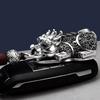 999 Sterling Silver Car Keychain Pendant Men's and Women's Personalized Creative High-end Key Ring Silver Car Hanging Silver Jewelry