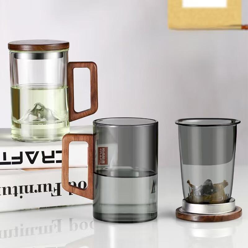 Fubolai Heat-Resistant Glass Tea Infuser Cup