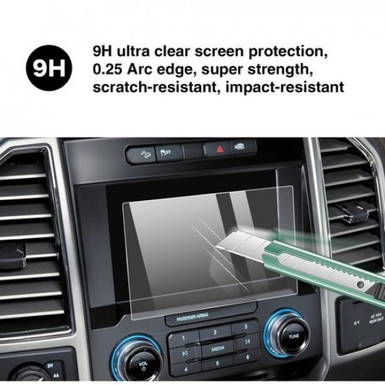 LFOTPP Car Touchscreen Protector Tempered Glass Film 8" For 2015-2023 Ford F-150