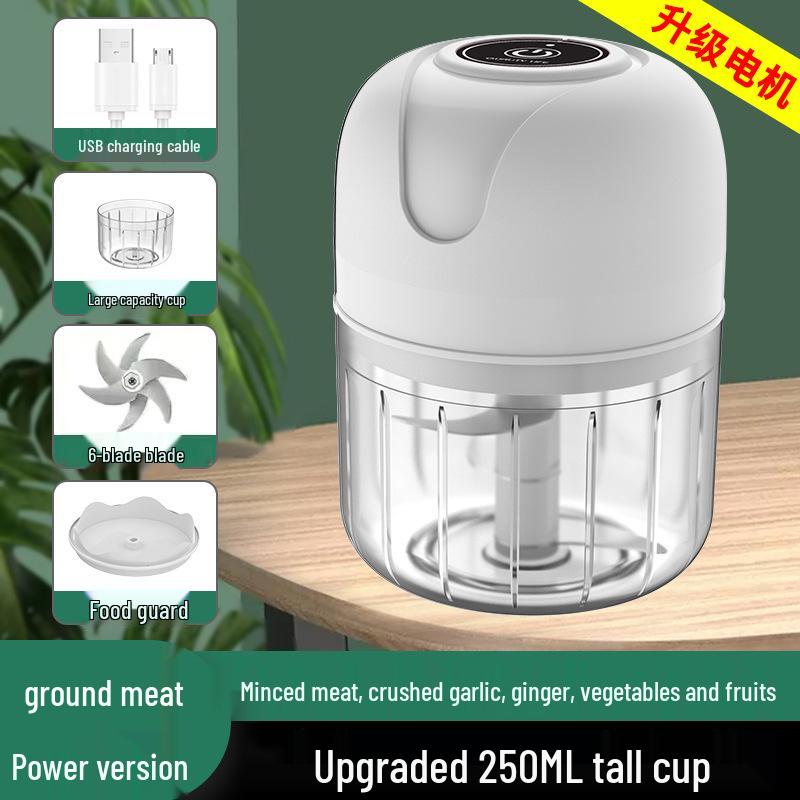 

Бездротовий міні електричний прес для часнику та кухонний комбайн