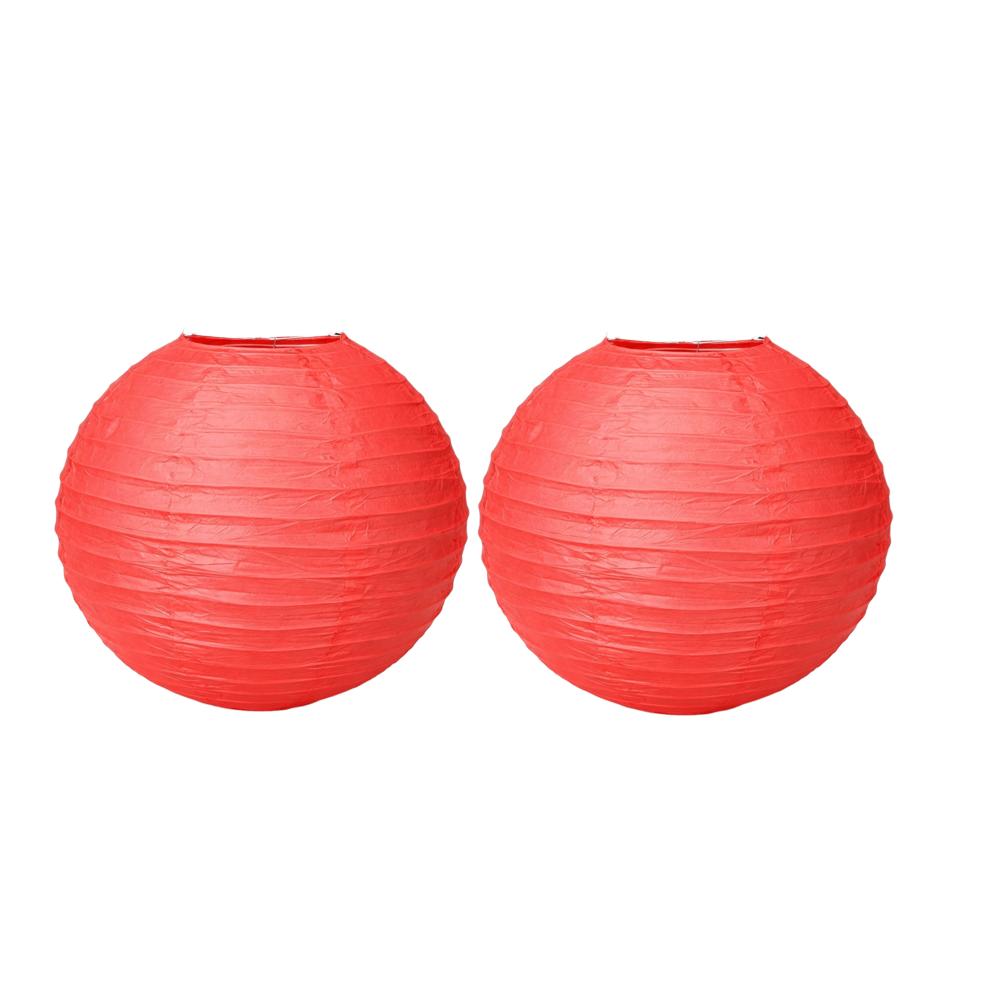 10-40cm Chinese Lanterns Ball Paper Hanging Lanterns Lighting Hanging Round Lantern New Year