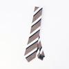 [Comme Ca Ism] Herringbone Regimental Stripe Tie 47-06NO07-206 Brown F