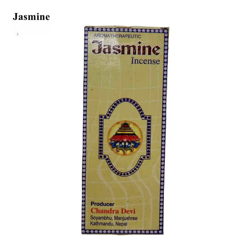 30sticks/Box Natural Stick Incense Nepalese Monkey Temple Tibetan Incense Sandalwood Jasmine  Indoor Air Purification Joss Stick