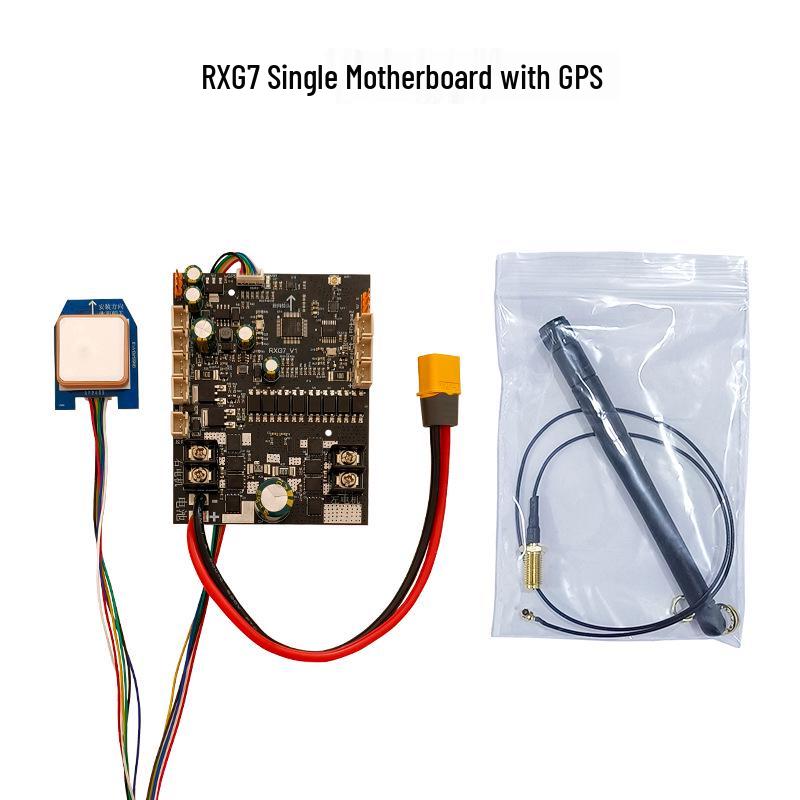

R7 V Model Bait Boat with T4 Remote, 12V GPS, Color Screen, One-Key Return, High-Speed Upgrade