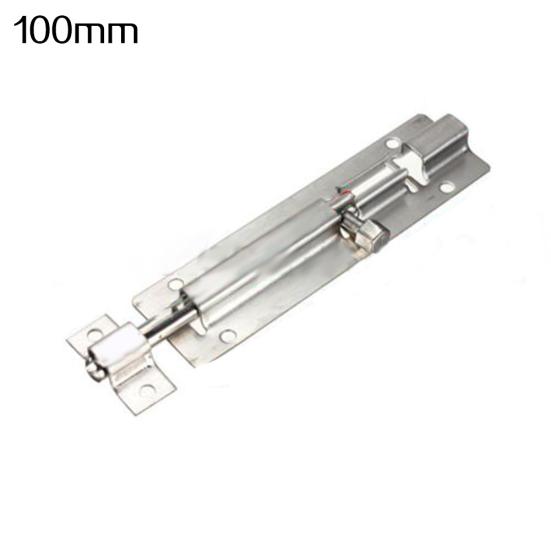 1 Pc Stainless Steel Door Latch Barrel Bolt Latch Hasp Stapler Gate Safety Lock