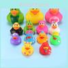 Entzückendes weiches PVC schwimmendes Gummienten-Spielzeug für Kinder in bunten Designs und Größen