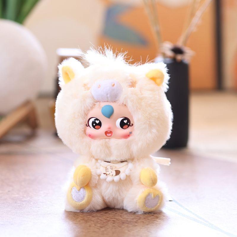 Cute Pony Plush Toy With Pp Cotton Filling For Bag Decoration And Gift