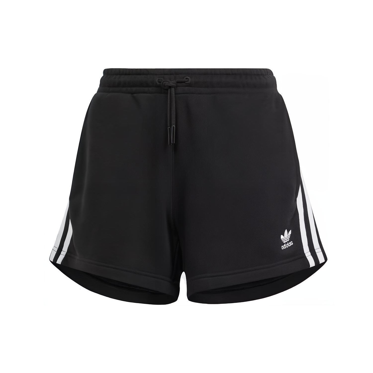 

Adidas Essentials 3-Stripes French Terry Relaxed Fit Shorts Women Black IU2517 XL