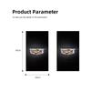 cwgqxl1 Honeycomb Texture Car B-pillar Sticker for Cadillac ATS BLS CT4 CT5 CTS ESCALADE XT4 XT6 XTS A B Column Protective Film Decals