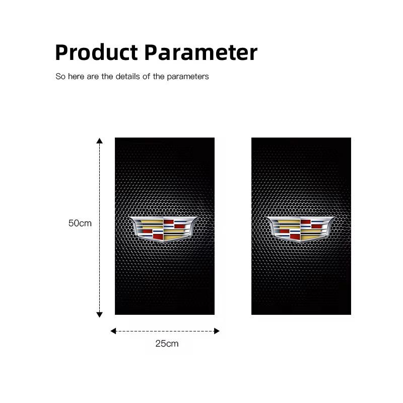 cwgqxl1 Honeycomb Texture Car B-pillar Sticker for Cadillac ATS BLS CT4 CT5 CTS ESCALADE XT4 XT6 XTS A B Column Protective Film Decals