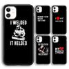 Krajews I Love My Welder Quotes Phone Case Cover For iPhone 17 Air 16 15 14 Plus 11 12 13 Pro Max Coque Fundas