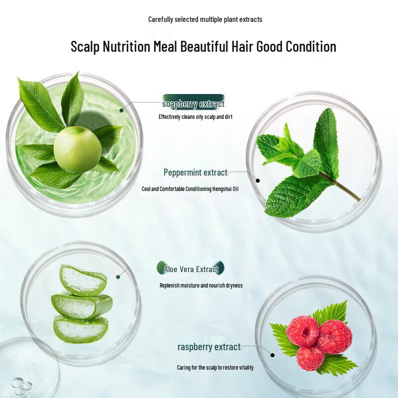 Ziyuan Sapindus Oil Control Refreshing Hair Care Travel Set