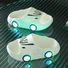 Leuchtende Kinderpantoffeln Autoform Jungen Mädchen Mode Niedliche Schuhe Badezimmer Kinder Kleinkind Pantoffeln