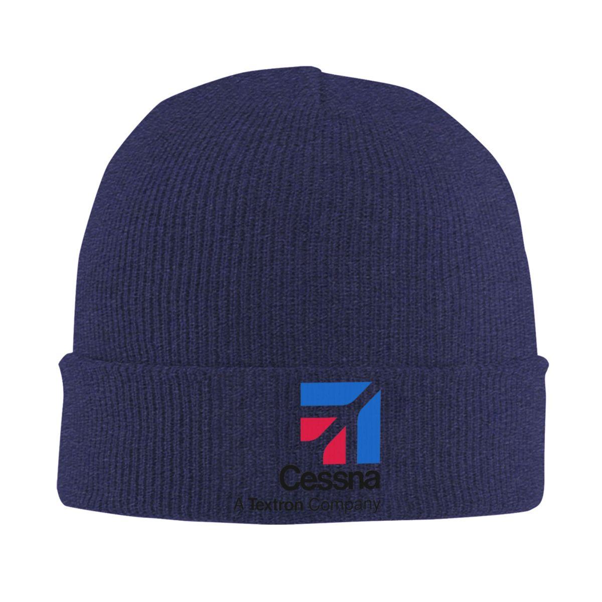 

Cessna Logo Warm Knitted Cap Winter Knit Bonnet Hat Skullies Beanies Hip Hop Caps for Unisex One Size