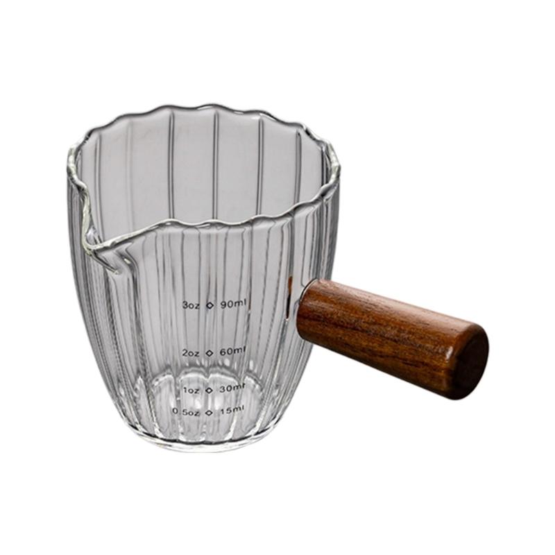 Heat Resistant Glass Measuring Cup with Clear Precise Scale for Accurate Baking Cooking and Kitchen Measurement Tasks