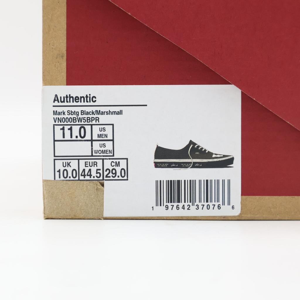 VN000BW5BPR Mark SBTG Vans Authentic Black Mars (Men's)