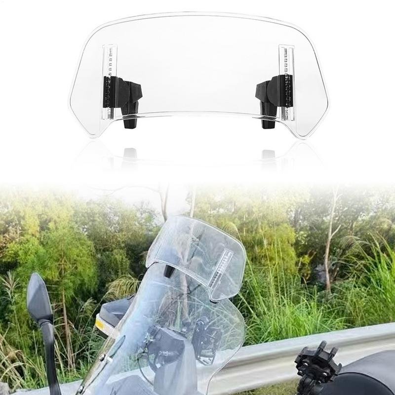 Motorcycle Windshield Extension Motorbike Wind Deflector Airflow Windscreen Wind Deflector Motorcycle Air Deflector