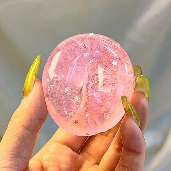 Squeeze Fidget Toy Soft Putty with Buttery Texture Moldable Glitter Stress Reliever Desktop Ornament for Handcrafts Relaxation Fun Gift for Kids