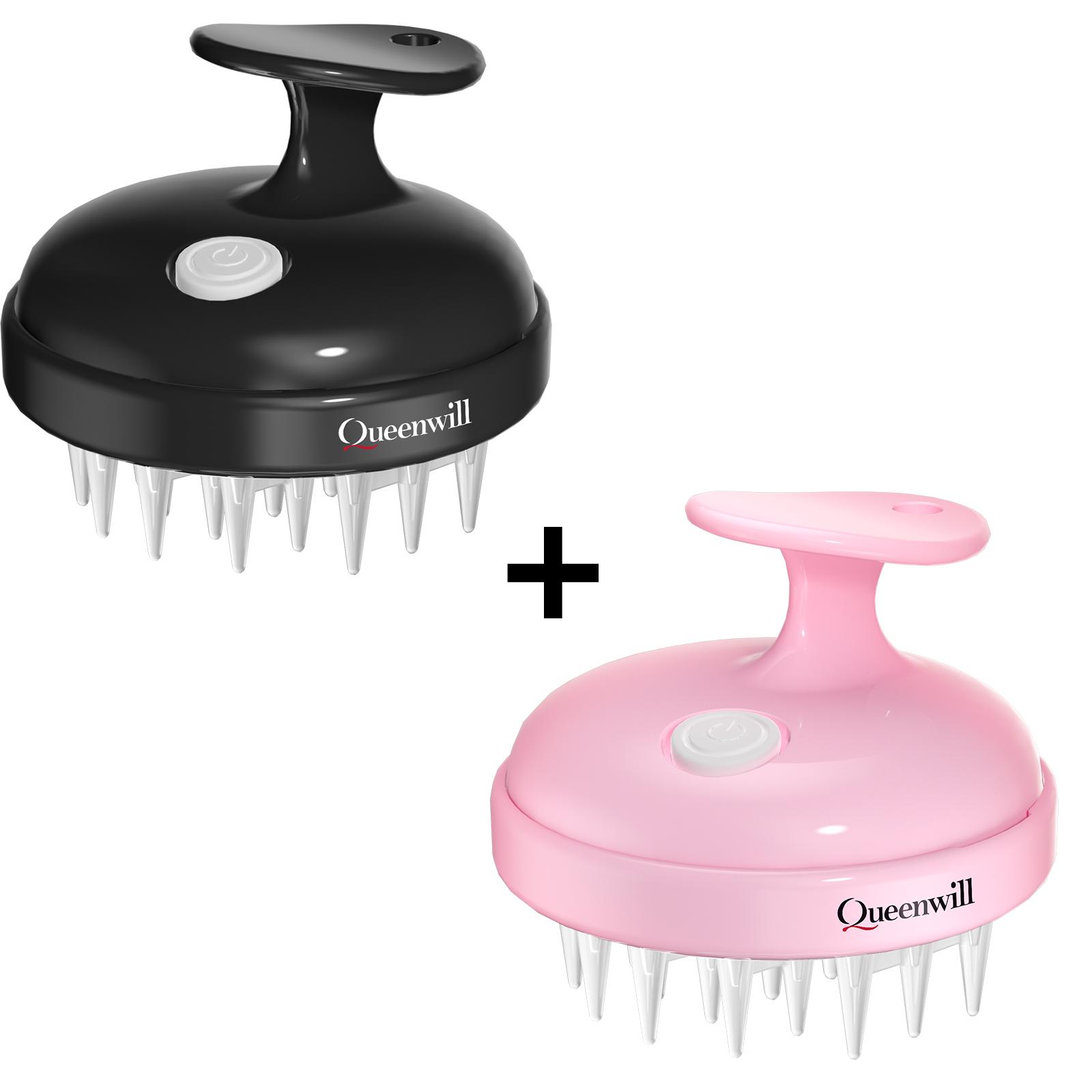 

Electric Hair Scalp Massager Portable Head Scratching Scrubber with 2 Modes Vibration Comb for Hair Growth Cleansing for hair