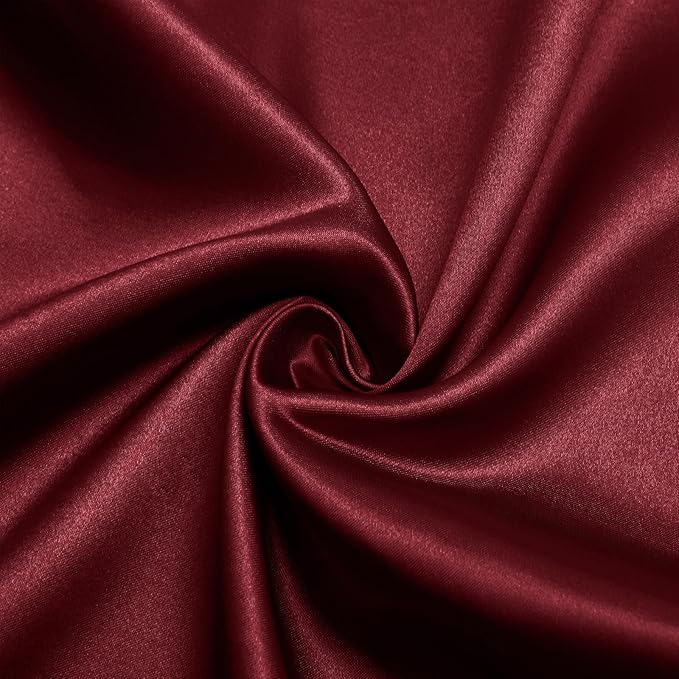 3m/5m Satin Fabric By The Yard Shiny Luxury Metallic Shiny Upholstery Lining Drapery DIY Crafts Soft  for Wedding Decorations